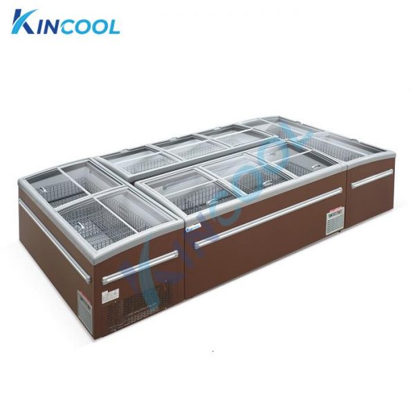tổ hợp tủ đông nằm xả đá tự động