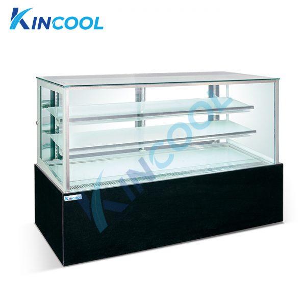 tu bánh 3 tầng vuông đá đen