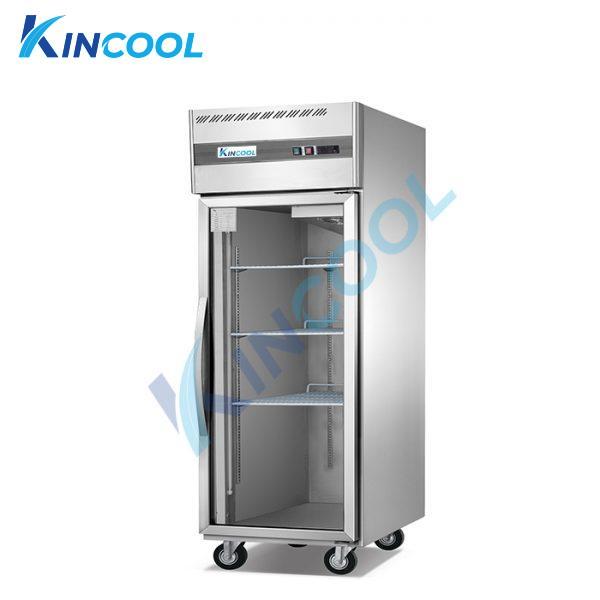 tủ mát inox 1 cánh kính lớn