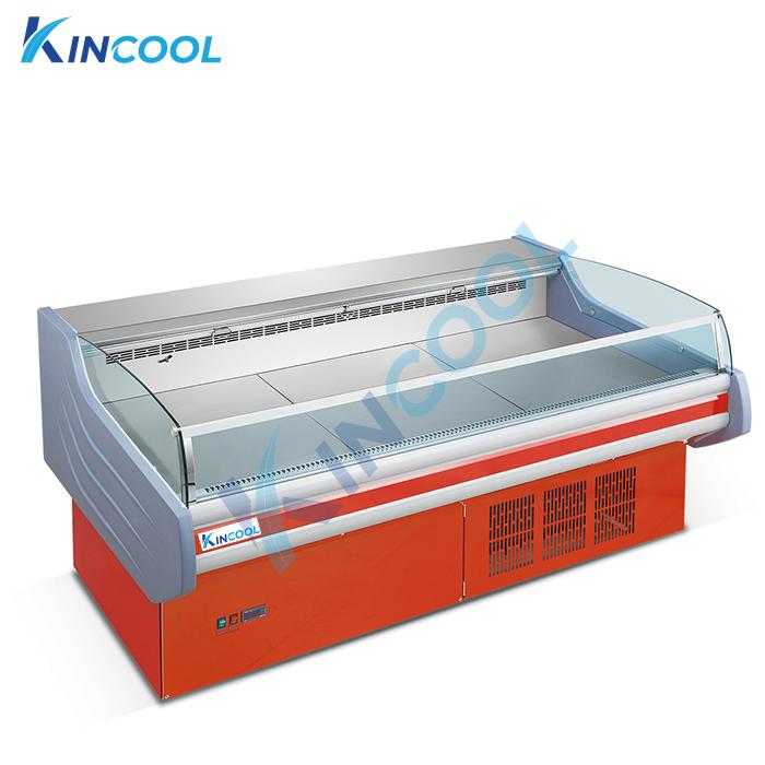Tủ trưng bày thịt cá tươi mặt hở