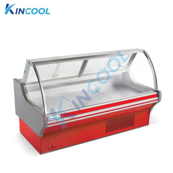 tủ thịt cá tươi mặt kính cố định